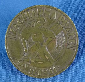 Polish Badge for Sacrificial Work of 9 December 1931