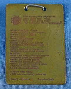 Small Polish Veteran Lapel Pin