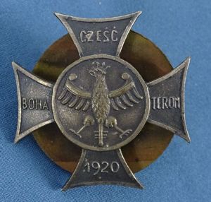 Polish Regimental Badge 'Bohaterom 1920'