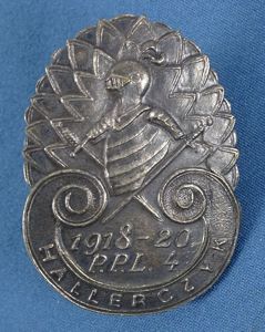 Polish Hallerczyk Armored Train Badge