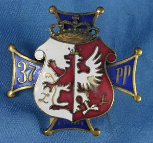 Polish 37th Infantry Regiment Badge