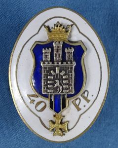 Polish 40th Infantry Regiment Badge