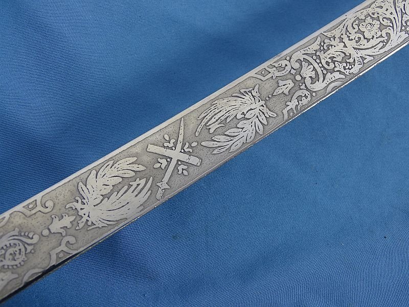 British Model 1831 General Officer's Mameluke Sword with Ivory Grips by Manton & company — image 5