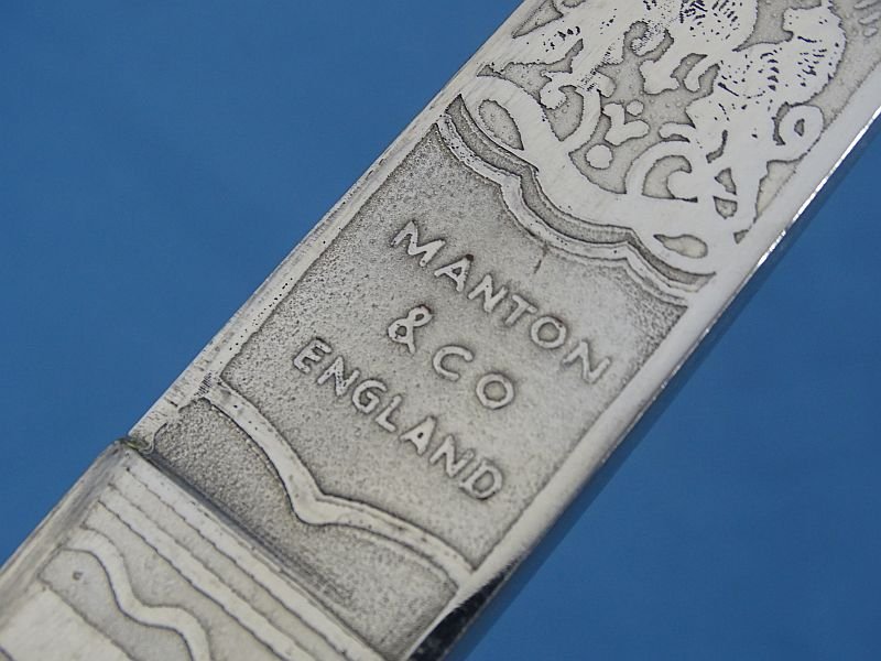 British Model 1831 General Officer's Mameluke Sword with Ivory Grips by Manton & company — image 8