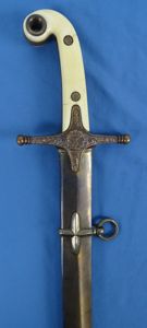 British Model 1831 General Officer's Mameluke Sword with Ivory Grips …
