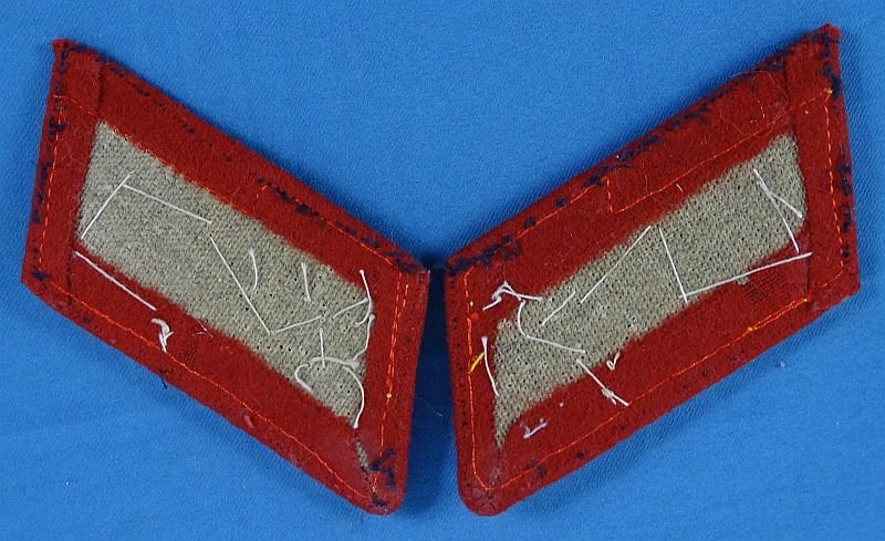 Pair Post WWI Austrian National Police Oberstleutnant Collar Tabs — image 2