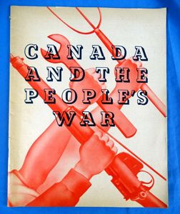 WWII Publication: 'Canada and the People's War'