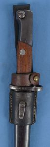 Yugoslavian Model 1924 Short Bayonet with Matching Numbers and Frog