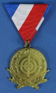 Socialist Yugoslavia Excellent Marksman Medal