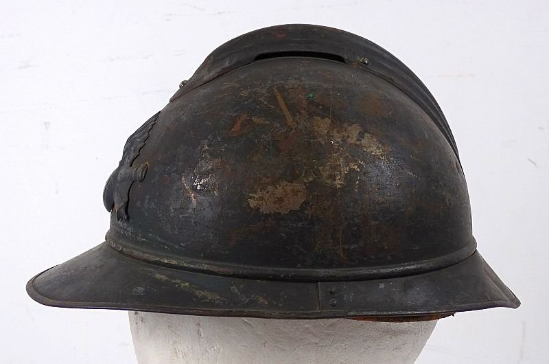 French WWI Model 1915 Adrian Artillery Helmet — image 6
