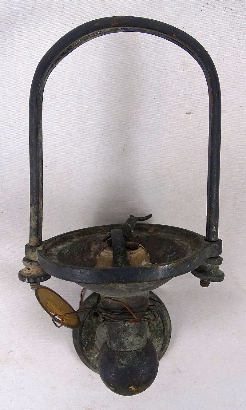 Lamp Recovered From the Spanish Warship Maria Theresa Sunk in the Naval Battle of Santiago, Cuba