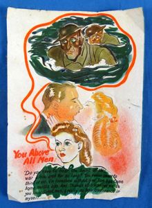 WWII Japanese Propaganda Leaflet to Australians: 'You Above All Men…'