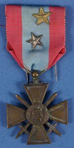 French WWII Foreign Combat Croix de Guerre