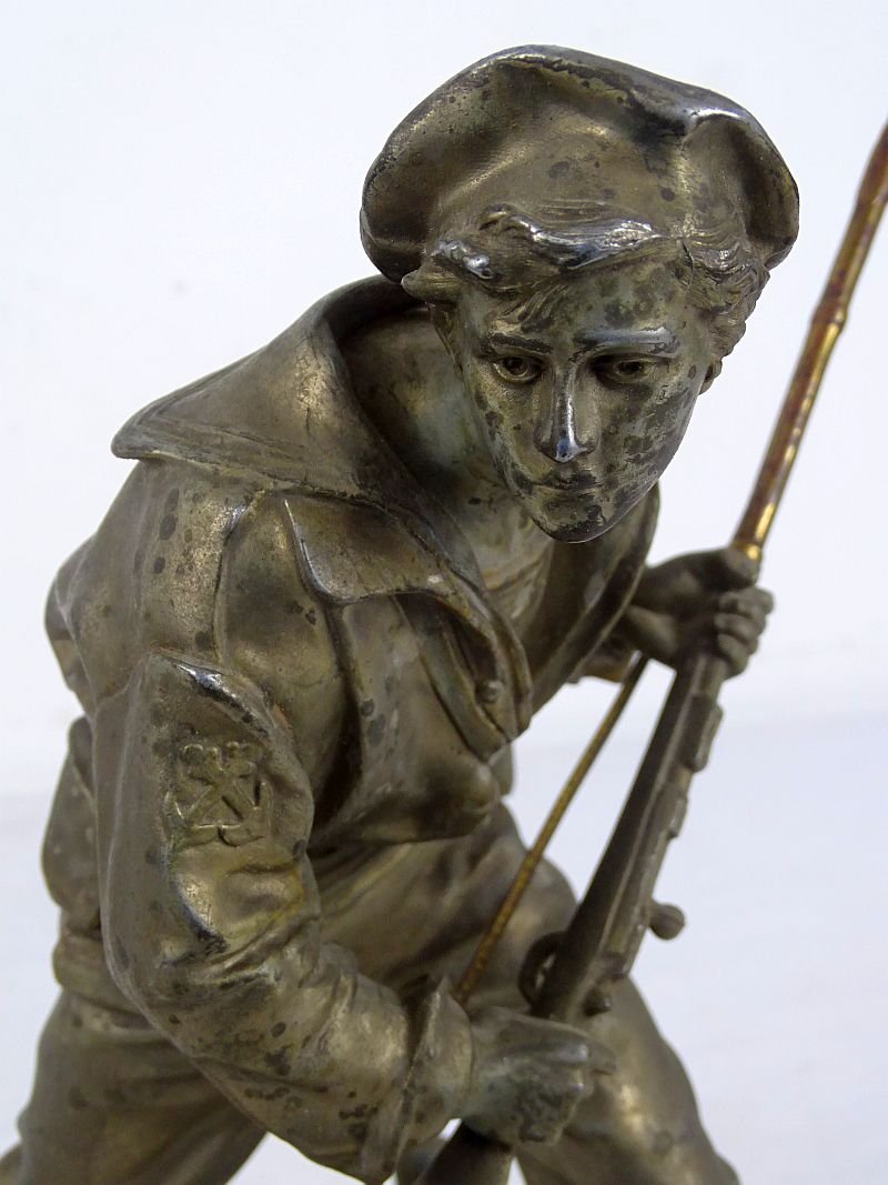 Circa 1870 Statue of a French Sailor — image 5