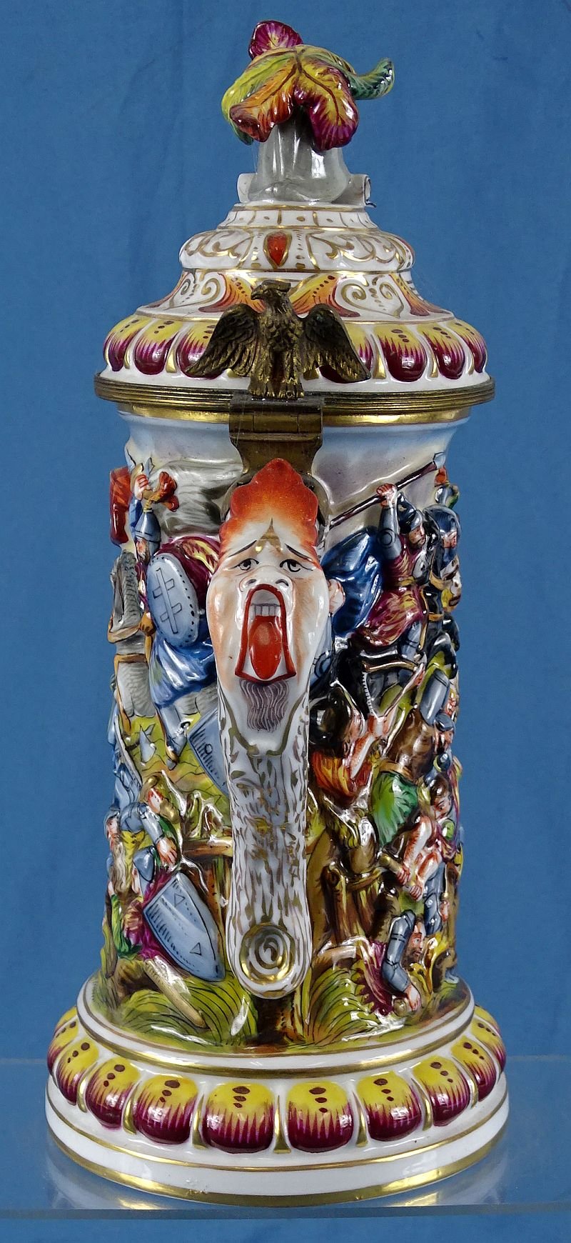 Capo di Monte Ancient Warfare Combat Stein — image 3