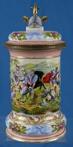 Capo di Monte Ancient Warfare Combat Stein