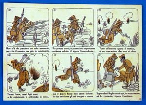 WWII Italian Propaganda Postcard