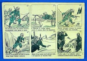 WWII Italian Propaganda Postcard