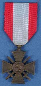 French Croix de Guerre TOE