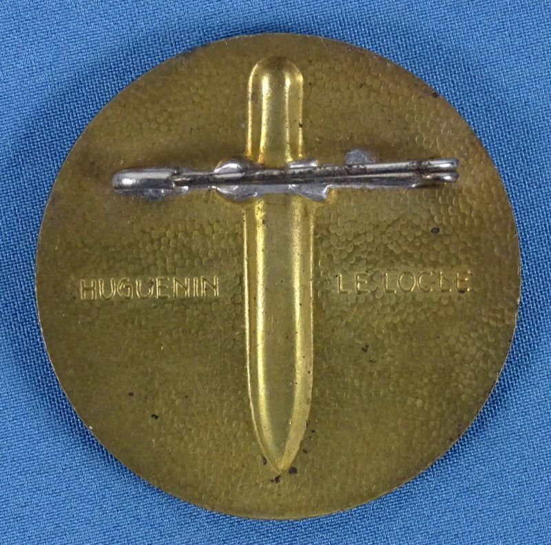 WWII Switzerland Medal 'I. VIII. 1940 Huguenin le Locle' — image 2