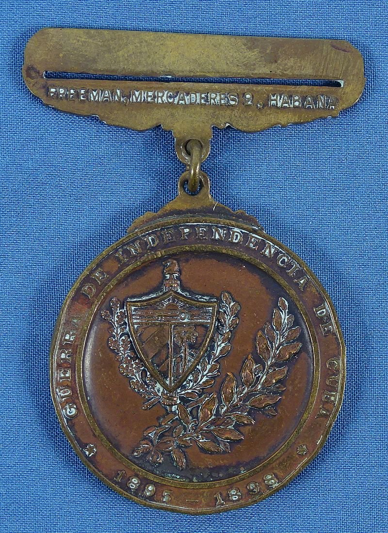 Cuban War of Independence 1895-1898 Medal — image 2
