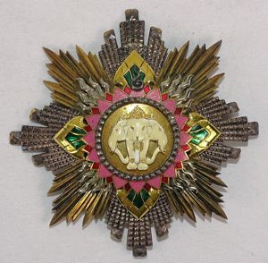 Thailand Order of the Elephant Grand Cross Star