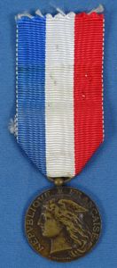 French Named 1945 Ministry of War Honor Medal to a …