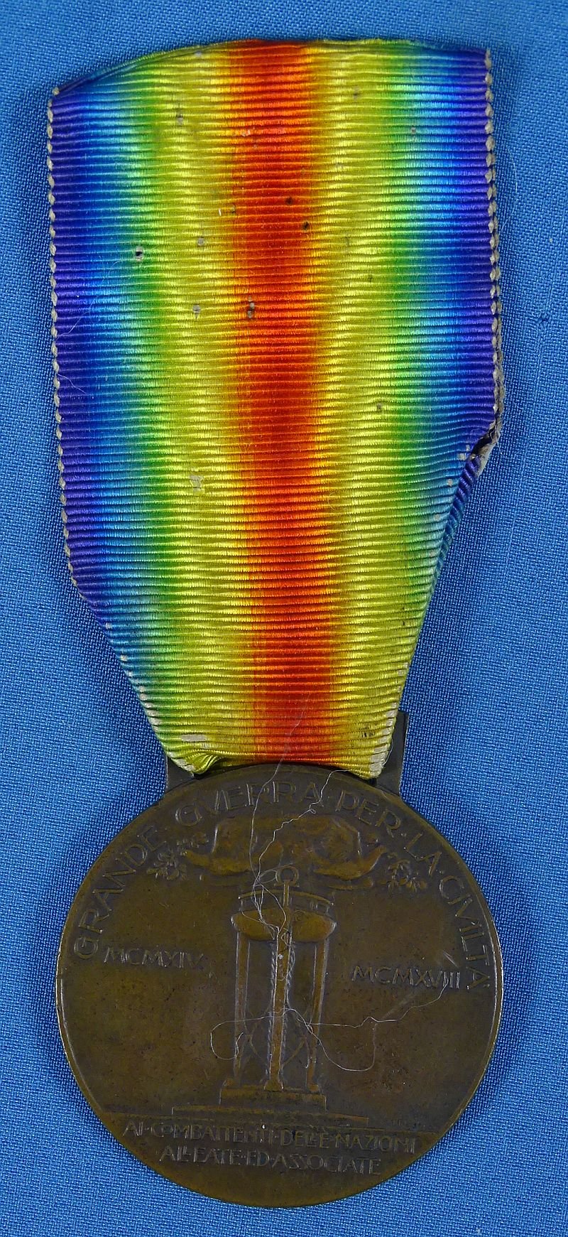 Italian WWI Victory Medal — image 2