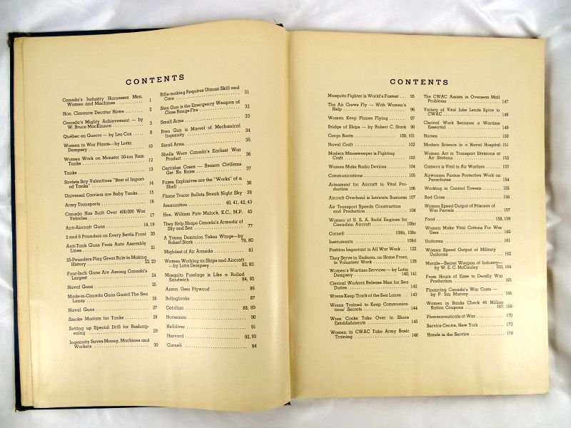1943 Canadian Book: 'Women at War' — image 3