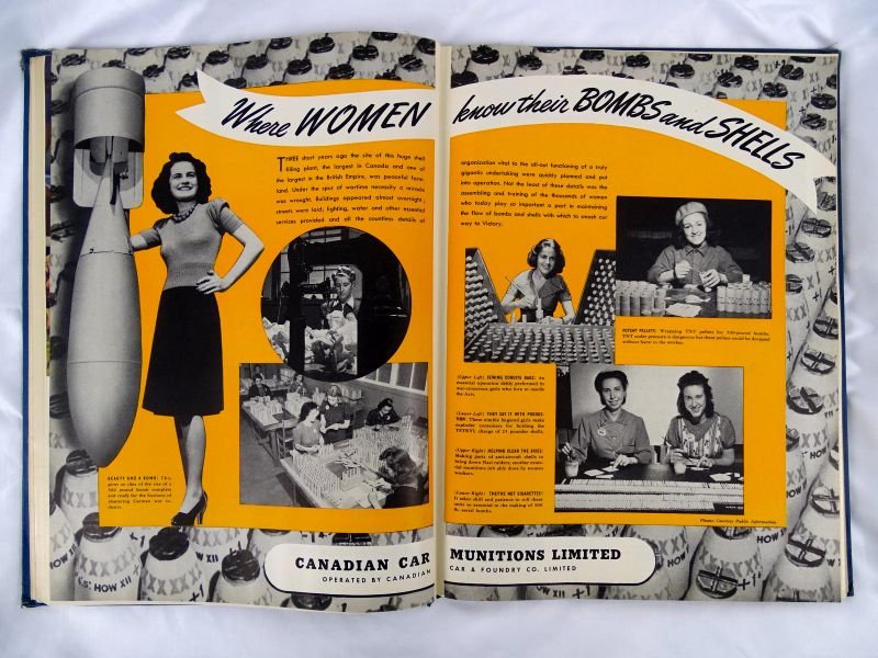 1943 Canadian Book: 'Women at War' — image 4