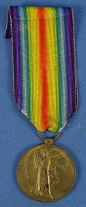 British WWI Victory Medal for the Canadian Field Artillery
