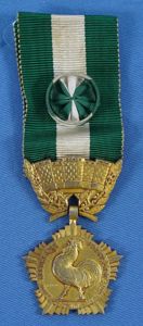 French Named 1965 Collectives Locales Medal