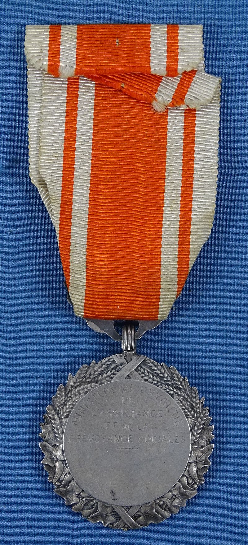 French Prevoyance Sociale Medal Second Class — image 2