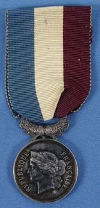 French 1897 Ministere de l Interieur Actes de Devouement Medal