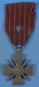 French WWI 1914-1917 Croix de Guerre with Star