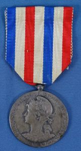 French Ministry of the Interior Act of Devotion Medal
