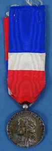 French Ministry of Labor 20 Year Service Medal