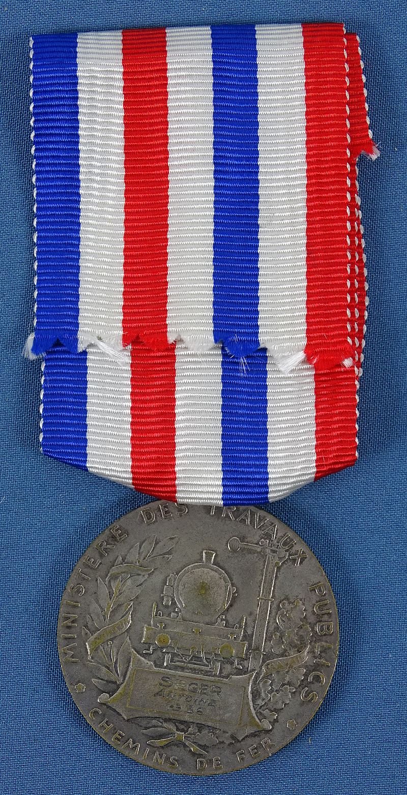 French Named 1936 Railroad Medal of Honor — image 2