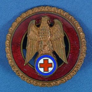 Numbered Slovak Red Cross Honor Badge