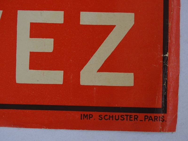 WWII 1940 French Poster: 'Il Veille…Souscrivez' ('He Watches…Subscribe') — image 2