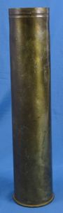 WWII Soviet Brass 75mm Shell Casing