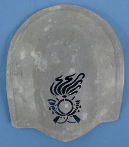 WWII Italian Army Bersaglieri Sharpshooter Unit Helmet Metal Stencil