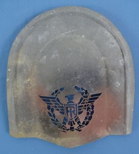 WWII Italian Army General Helmet Metal Stencil