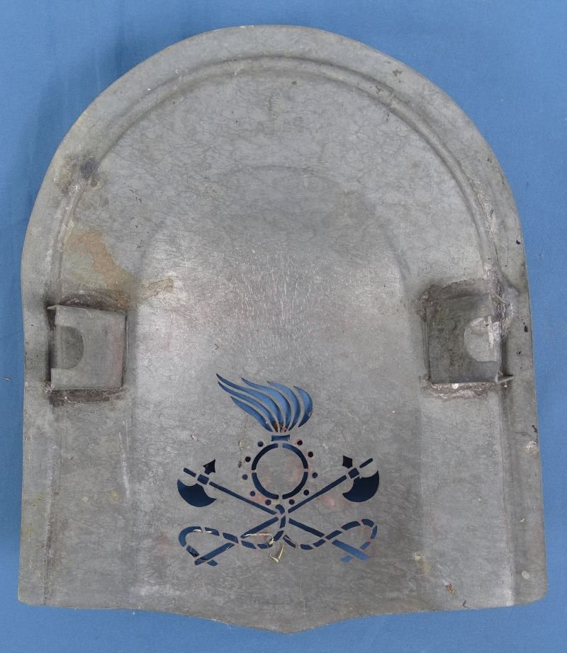 WWII Italian Army Pioneer Unit Helmet Metal Stencil — image 2
