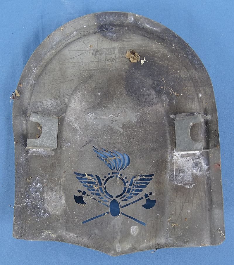 WWII Italian Army Unit Helmet Metal Stencil — image 2
