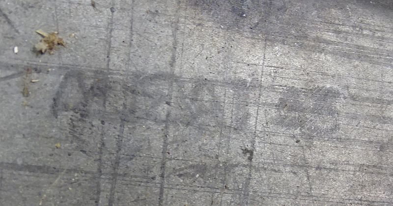 WWII Italian Army Unit Helmet Metal Stencil — image 3