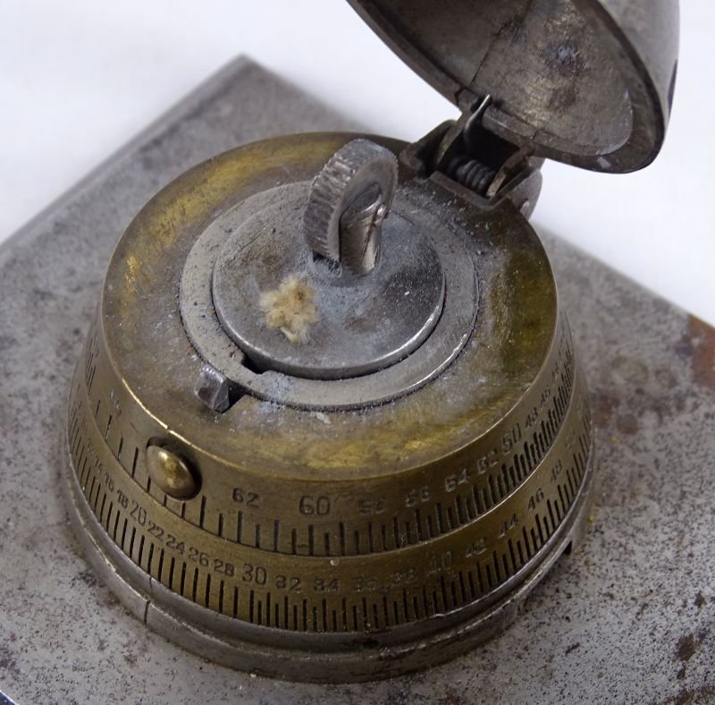 Czechoslovakian Shell Cigarette Holder and Lighter Desk Piece — image 4