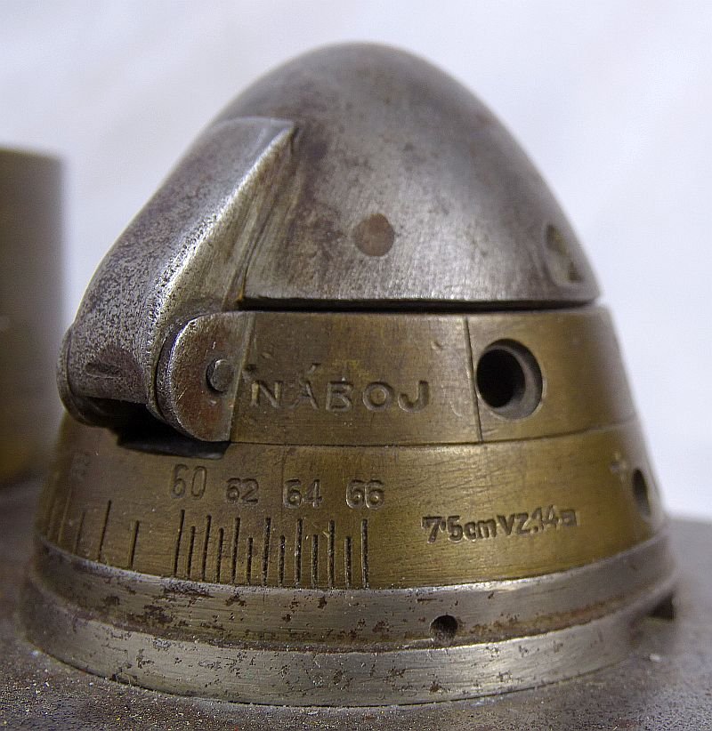 Czechoslovakian Shell Cigarette Holder and Lighter Desk Piece — image 8