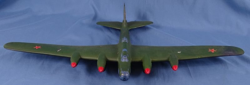Large WWII Aircraft Identification Model of a Soviet TB-7 Bomber — image 3