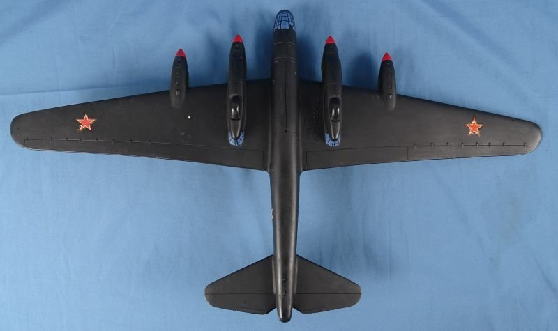 Large WWII Aircraft Identification Model of a Soviet TB-7 Bomber — image 4